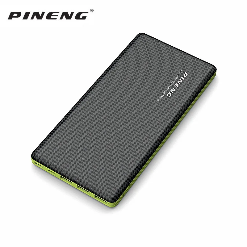 PINENG PN 917 20000mAh Power Bank 3 USB External Battery Charger Mobile Phone Battery Type-C Charger For Xiaomi iPhone Samsung