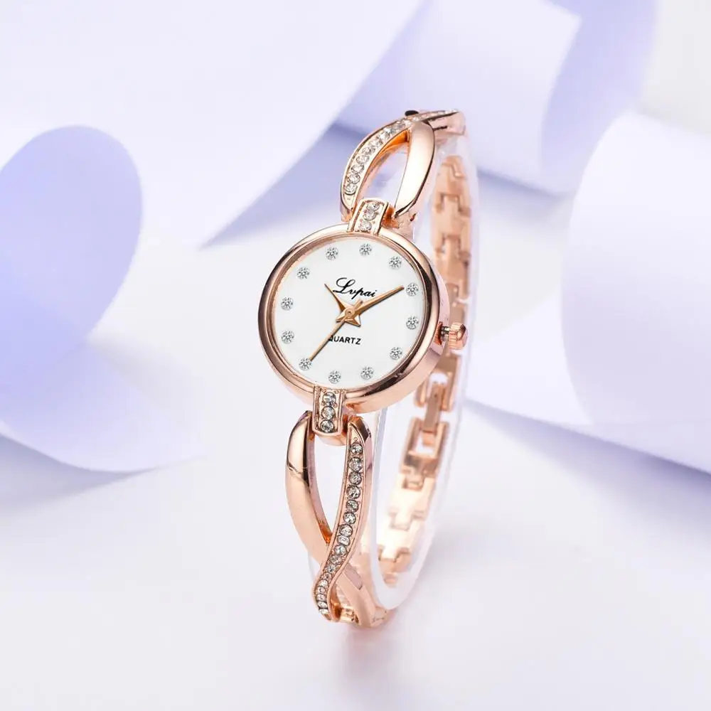 Lvpai модные роскошные женские часы, повседневные красивые простые европейские модные маленькие и нежные часы-браслет, подарки, reloj mujer - Цвет: A