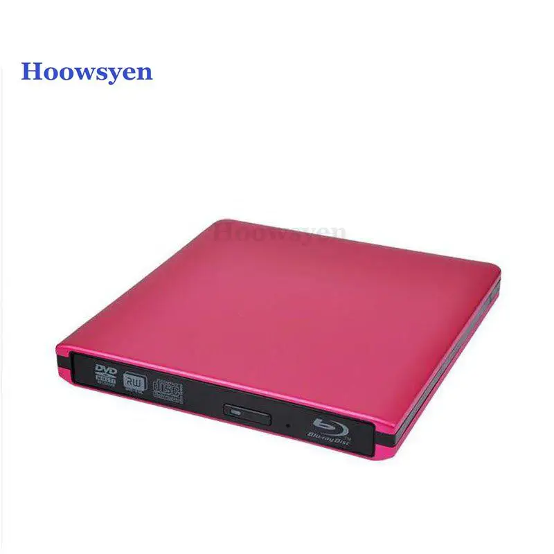 

USB3.0 Bluray drive External DVD Optical Drive read blu-ray disc 3D and write normal CD DVD aluminium
