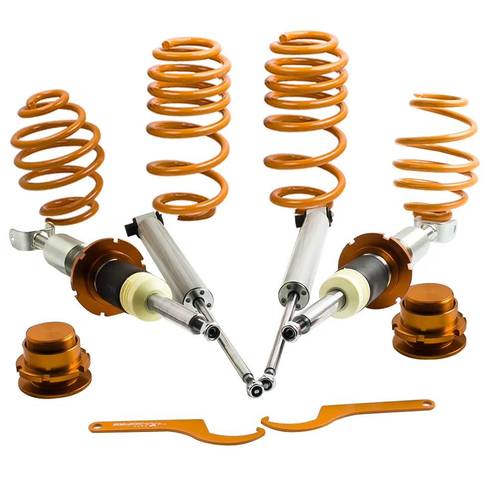 

Lowering Coilovers for AUDI A6 4B C5 VW PASSAT 3B 3BG adjustable suspension Saloon/Estate Coil Spring Coilover Shocks Absorber