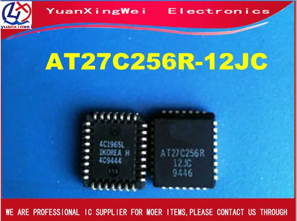 AT27C256R-12JC AT27C256R ATMEL PLCC-32 IC 10pcs/lot FreeShipping | Электроника