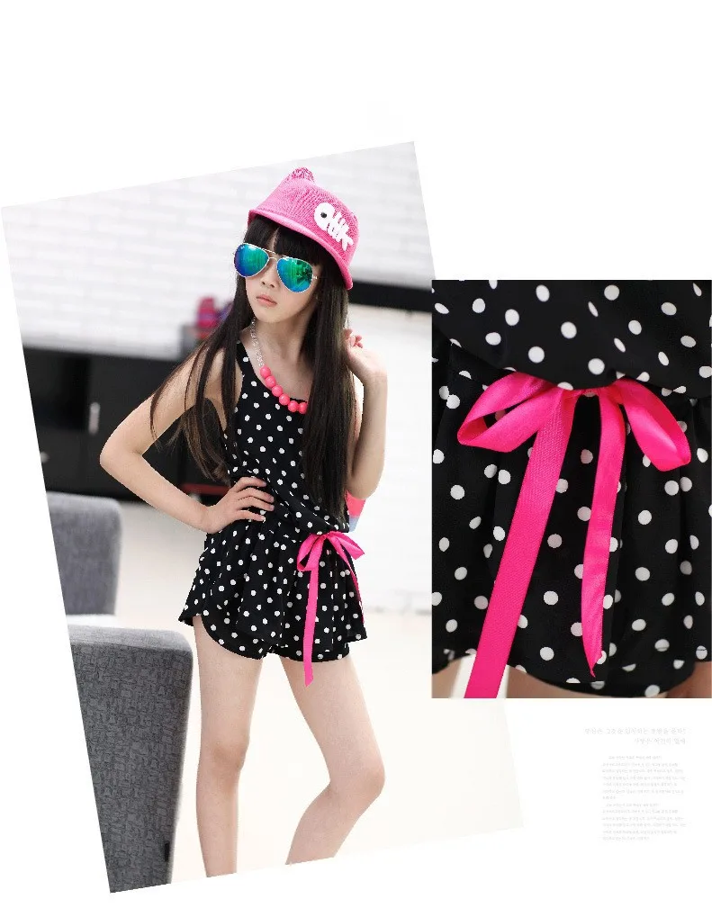 2015 New Fashion summer girls clothing set kids children girls shorts jumpsuit one piece Halter top and jumpsuit overalls 6-10Y HTB10IJ7HXXXXXaqXVXXq6xXFXXXT - 2015 New Fashion summer girls clothing set kids children girls shorts jumpsuit one piece Halter top and jumpsuit overalls 6-10Y