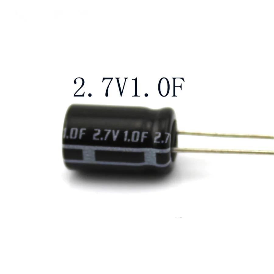 5pcs/lot J469 2.7V 1F Super Capacitor High Capacity Power Density Double Layer Capacitor DIY