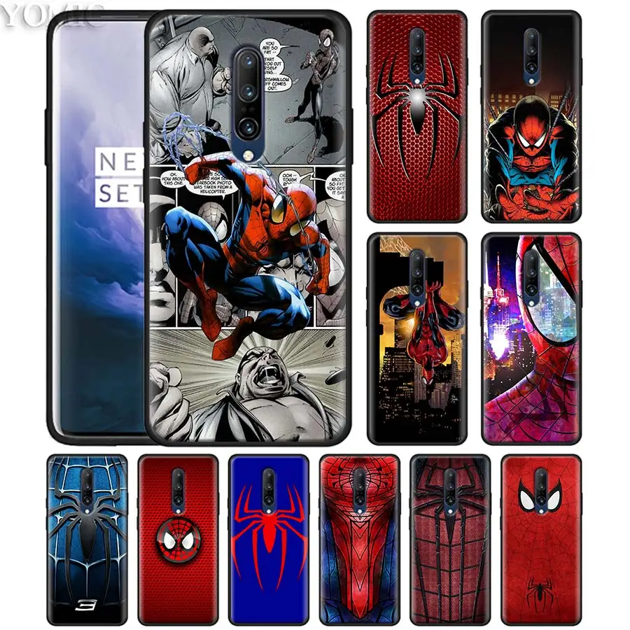 super hero Spider Man Phone Case for font b Oneplus b font font b 7 b