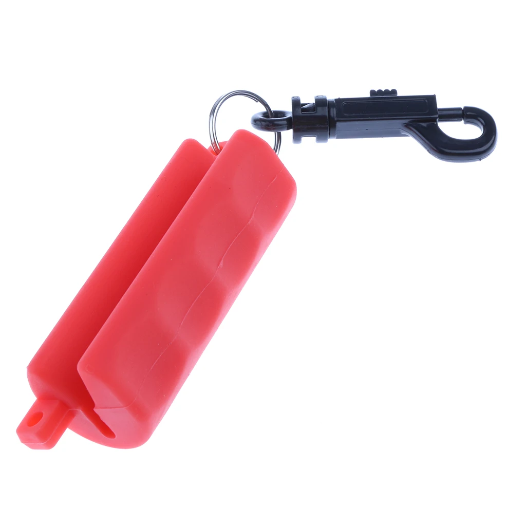 Durable Silicone Archery Arrow Puller Gripper 3D Target Remover with Keychain for Archery Target Hunting Shooting
