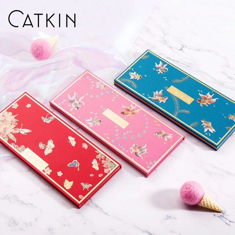 CATKIN Allure, 10 цветов, тени для век, C01, рыба, игра среди утконосов, розовый макияж,, распродажа, товары, легко носить