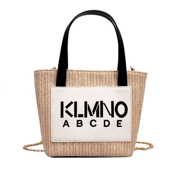 

Woman Bag 2019 New Fashion Straw Literary Student Shoulder Messenger schoudertas dames torebka damska shopper sac main femme