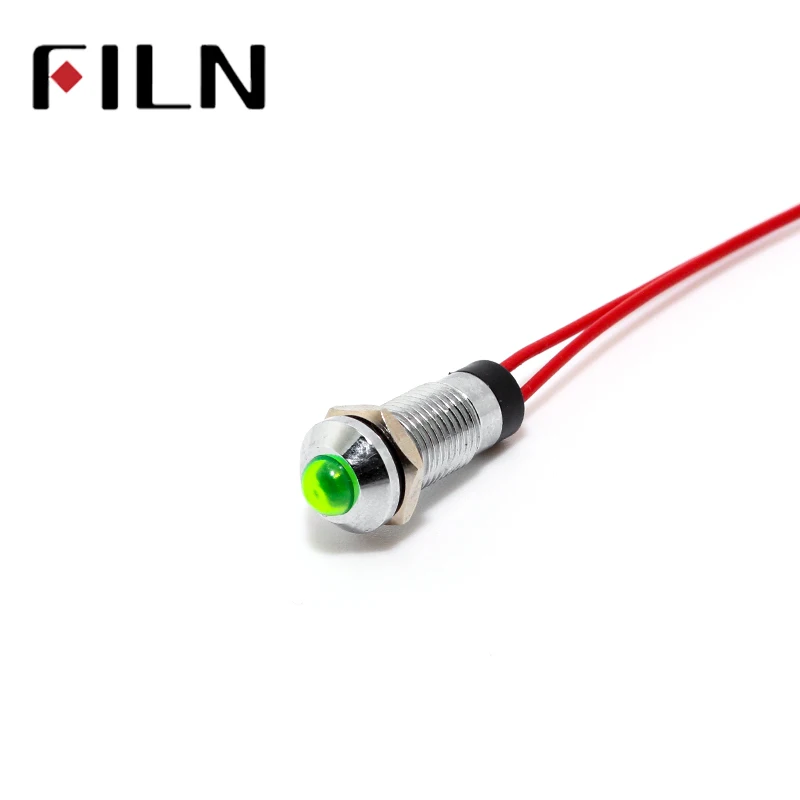 green 12v indicator light