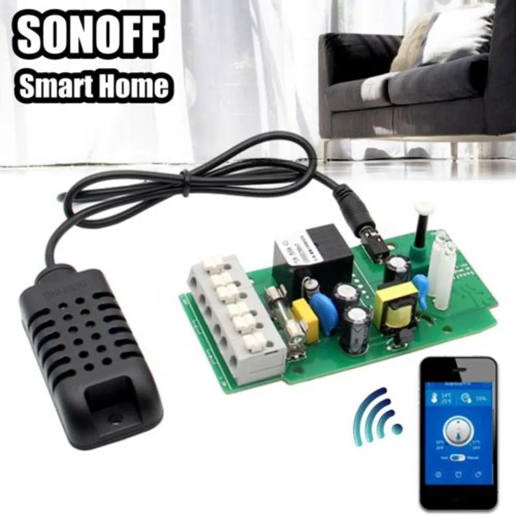 

1PCS Sonoff Sensor Si7021 Temperature Humidity Sensor Probe High Accuracy Monitor Module for Sonoff TH10 and Sonoff TH16