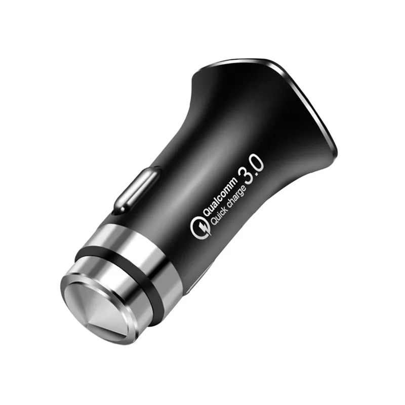 QC 3 0 Быстрая Зарядка адаптер зарядное устройство для автомобиля микро USB кабель