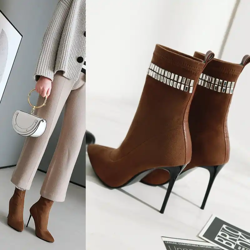 ladies designer ankle boots