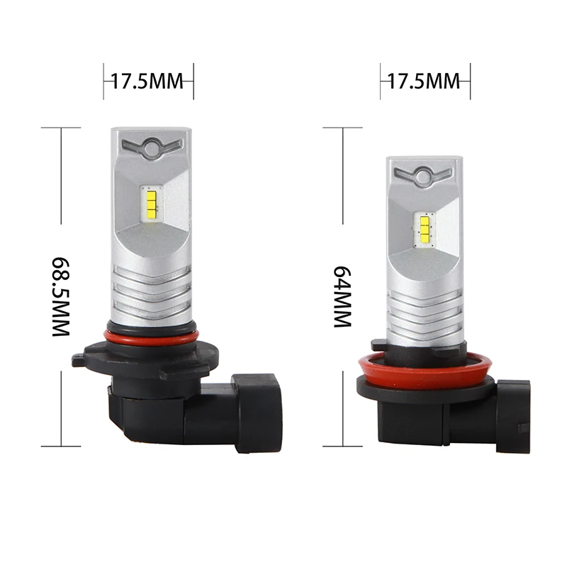 Lymoyo автомобиля H8 H9 H11 H16JP 9005 9006 с чип CSP 6SMD drl светодиодный Автомобильная Противо-Туманная лампы дневного света светильник лампа поворота головки светильник 12V