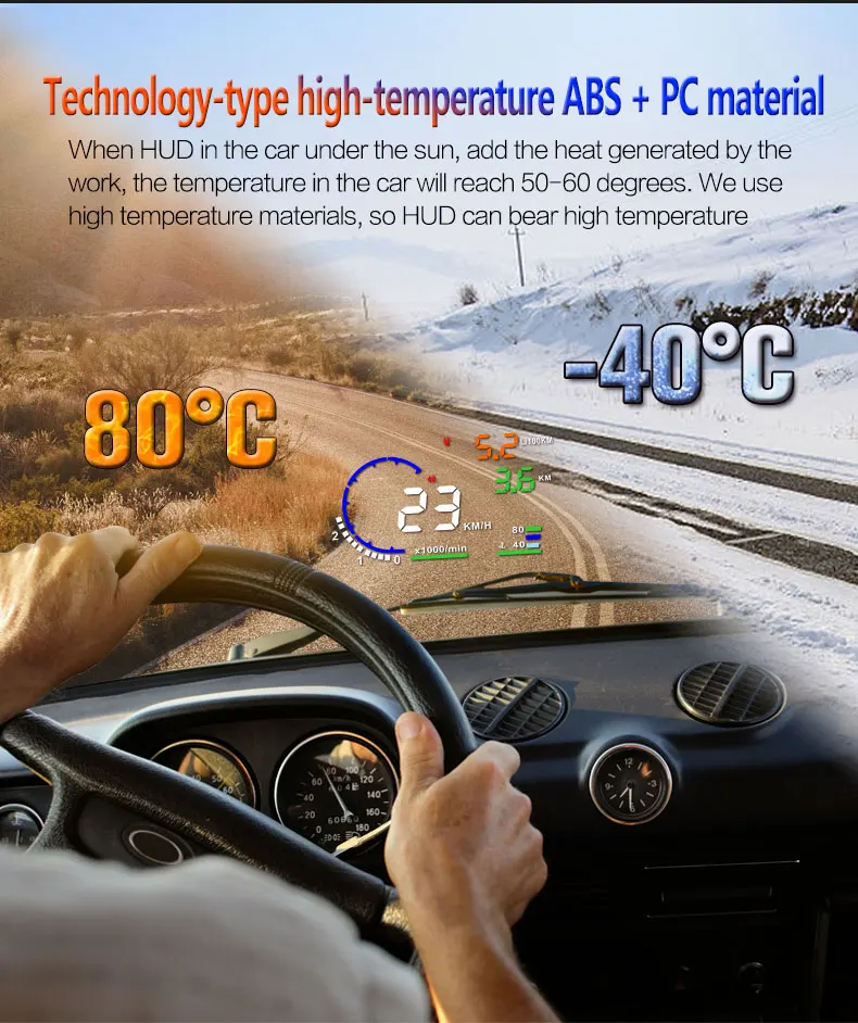A8 HUD Дисплей автомобиля OBD 2 дисплей цифровой спидометр Предупреждение автомобиля HUD OBD2 дисплей системы сигнализации