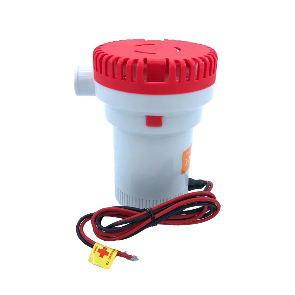 Bilge Submersible Water Pump 12V 24V 1500GPH Micro Marine Boat Seaplane