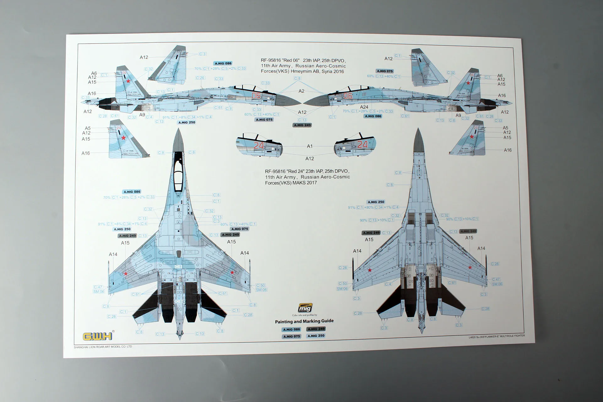 1/48 русский Su-35s многоцелевой истребитель в сборе модель L4820