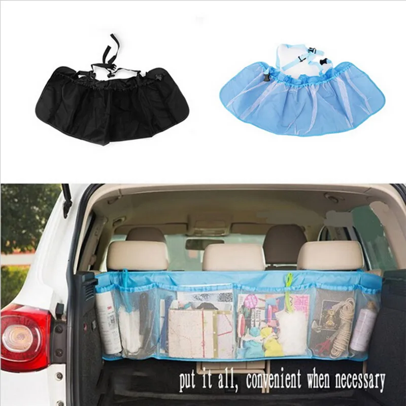 

Large Auto Car Organizer Multifunction Foldable Trash Hanging Storage Bags Organizer Car Seat Capacity Storage Pouch IC878405