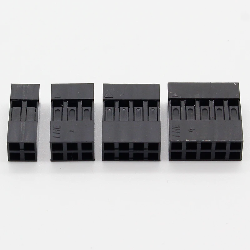 115 шт. наборы Dupont с коробкой 1P/2P/3P/4P/5P/6P/2*2/2*3/2*4/ 2 * 5Pin корпус пластиковый терминал