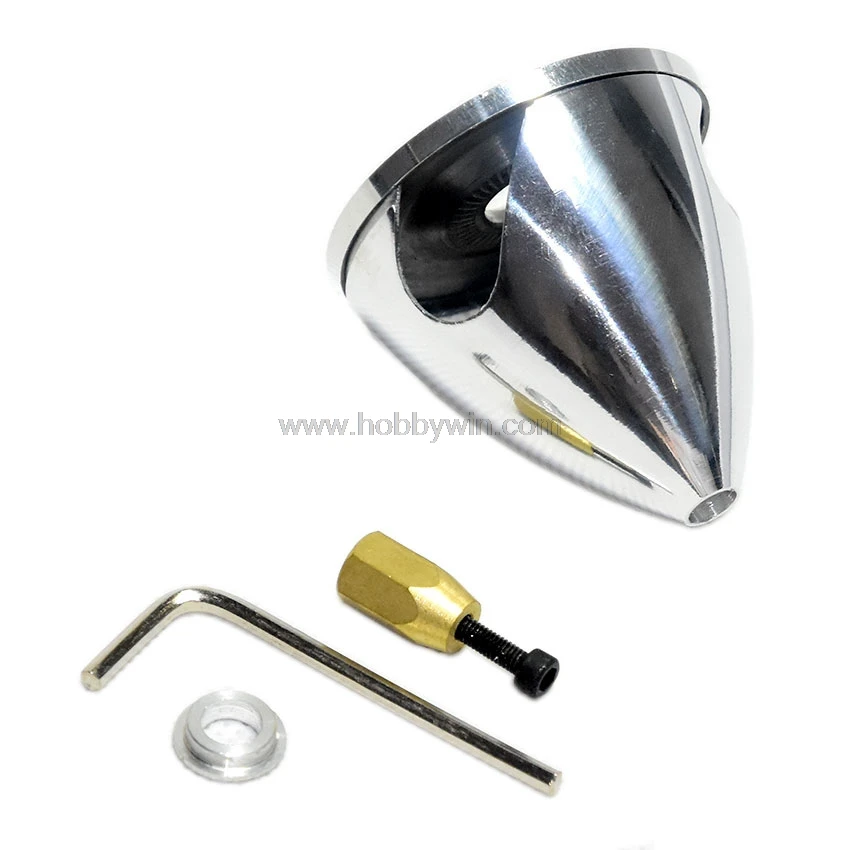 

3 slot Aluminum Spinner 82mm /3.25in for nitro glow engine 3-blade propeller RC model airplane