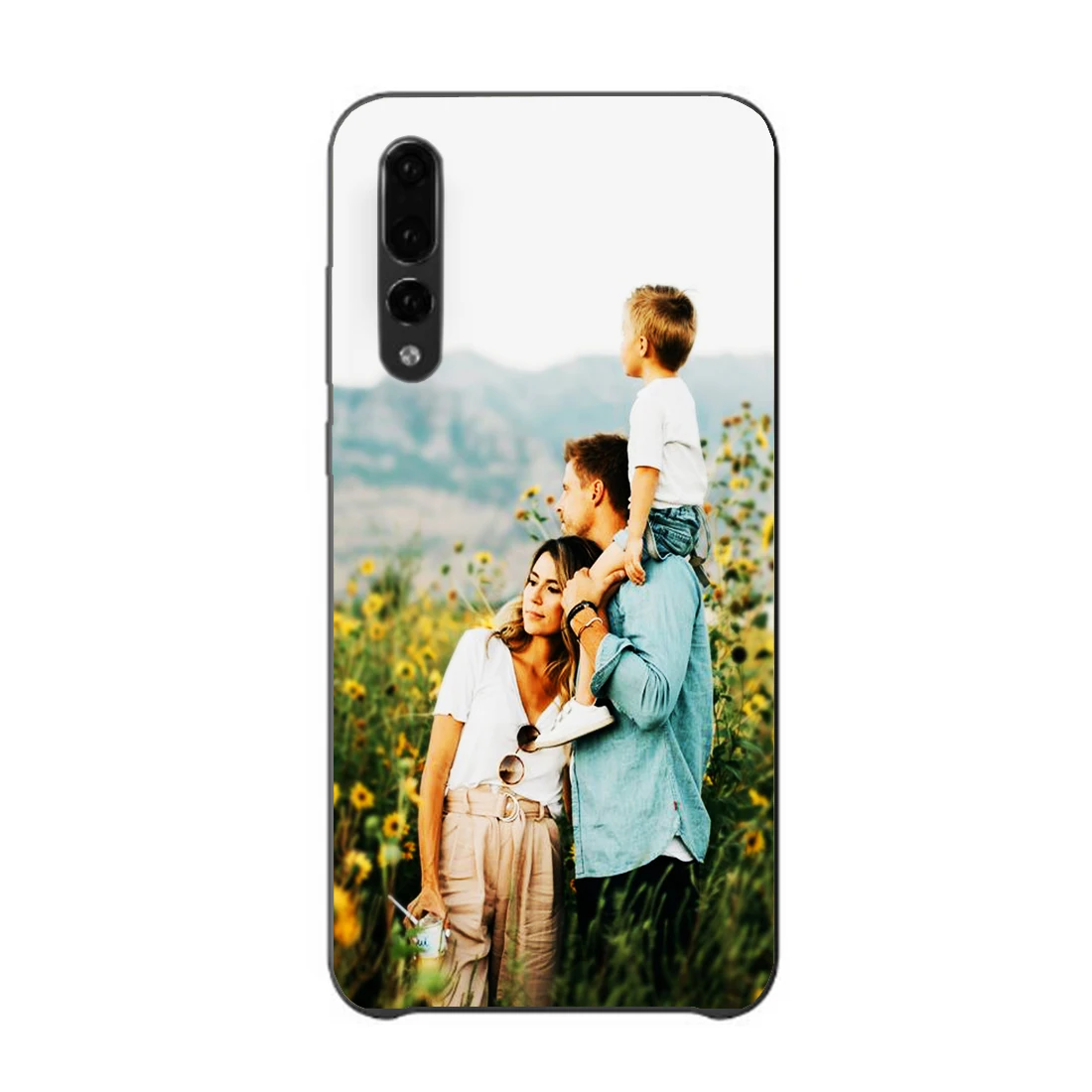 Чехол для телефона Huawei P40 Pro P30 lite P20 P10 P8 P9 черный чехол из ТПУ индивидуального