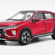 1:18 литая модель для Mitsubishi ECLIPSE CROSS красный внедорожник игрушечный автомобиль миниатюрная Коллекция подарков