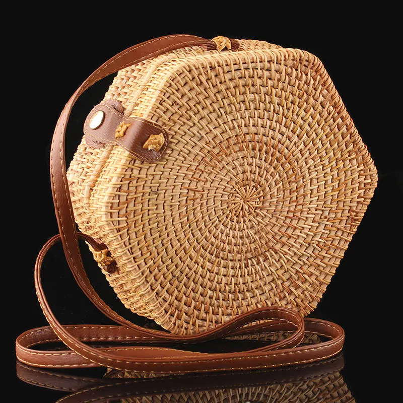 اليد-المنسوجة الصيف اليد-المنسوجة كيس الروطان التطريز الكتف Crossbody أكياس الشاطئ القش حقيبة البوهيمي الحياكة سداسية حقائب اليد-المنسوجة الصيف اليد-المنسوجة كيس الروطان التطريز الكتف Crossbody أكياس الشاطئ القش حقيبة البوهيمي الحياكة سداسية حقائب