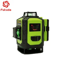 Fukuda 4D laser level 16 lines green laser level Automatic Self Leveling 360 Vertical&Horizontal Tilt& Outdoor Mode