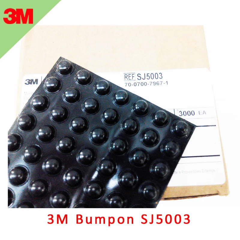 560 шт 3 м SJ5003 Bumpon защитные продукты черный натуральный каучук ноги Bumpon W11.2mm* H5.1mm