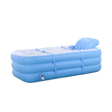 Складывающаяся надувная ванна для взрослых домашняя утолщяющая изоляция парящая сауна спа-уход за телом артефакт