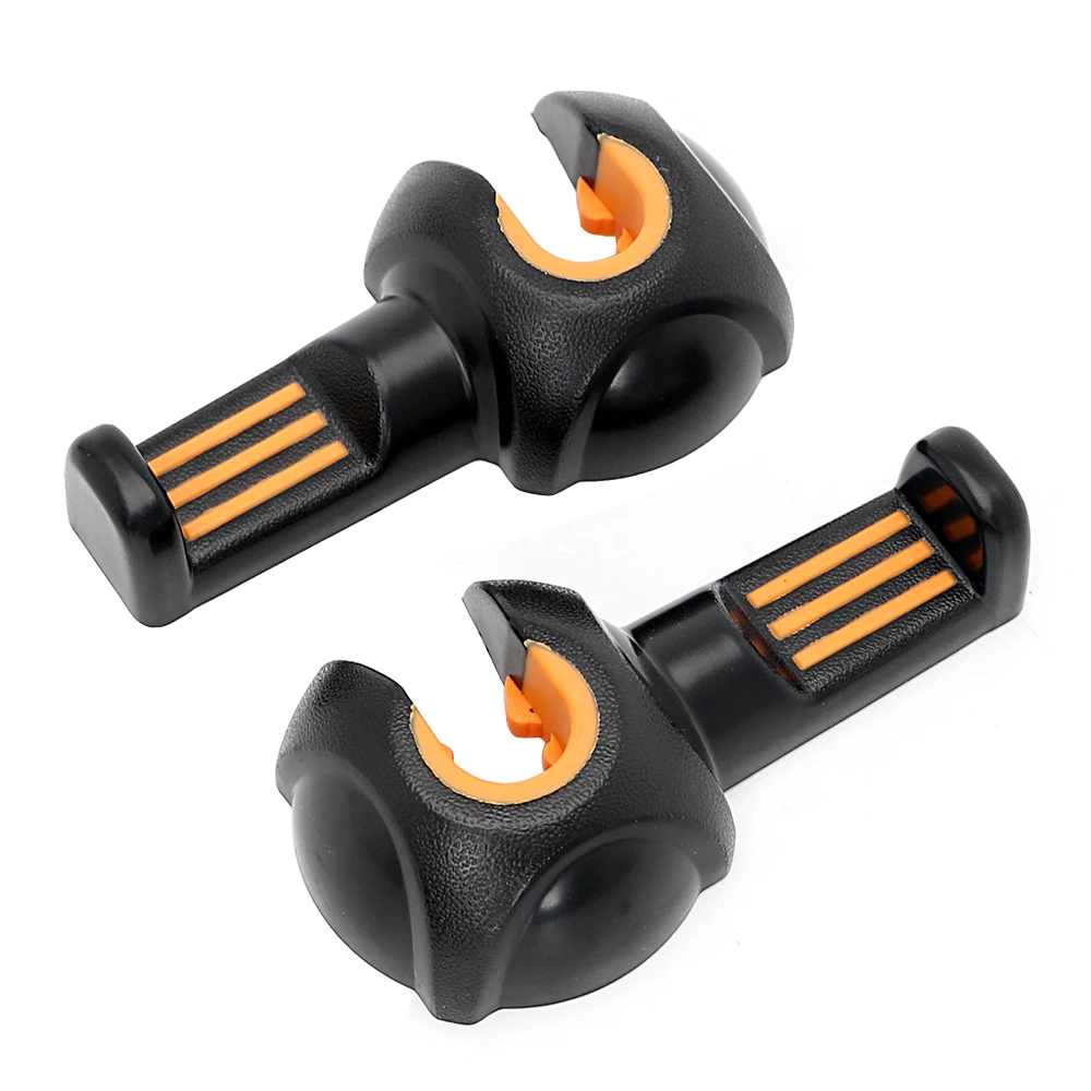 

1 Pair Car Seat Back Clips Grocery Car Hanger Auto Fastener Clip Convenience Organizer Handrest Holder Hook for Bag Purse