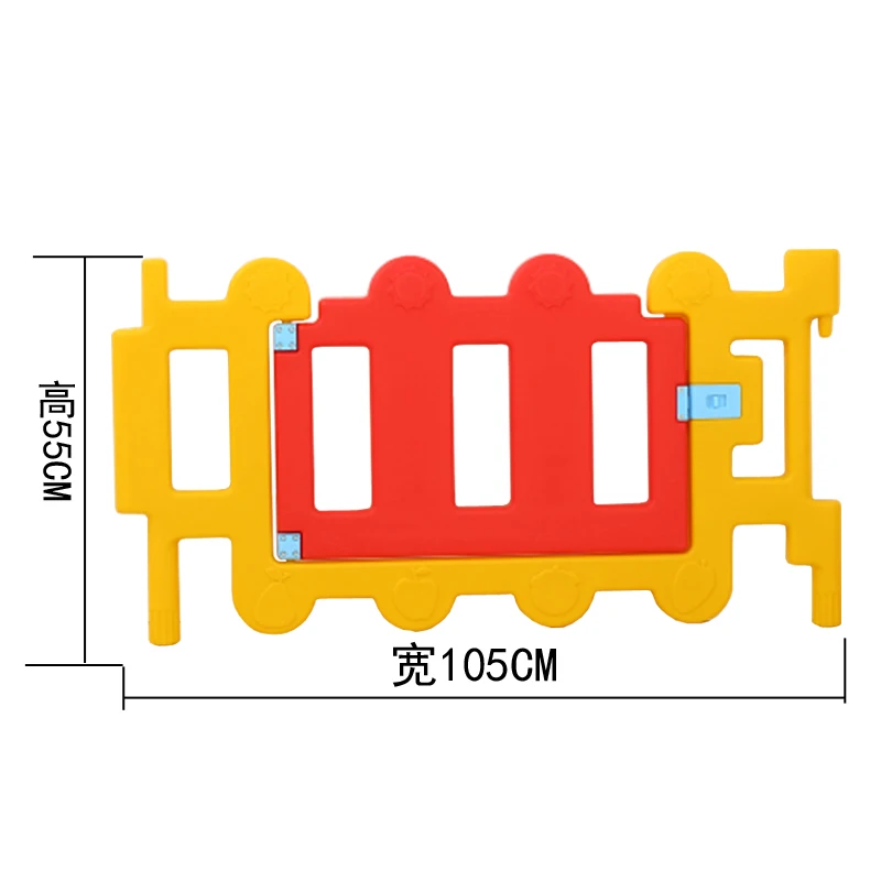 Детский игровой забор для помещений и улицы, маленький забор для малышей, пластиковый защитный забор для ползания, игровой бар