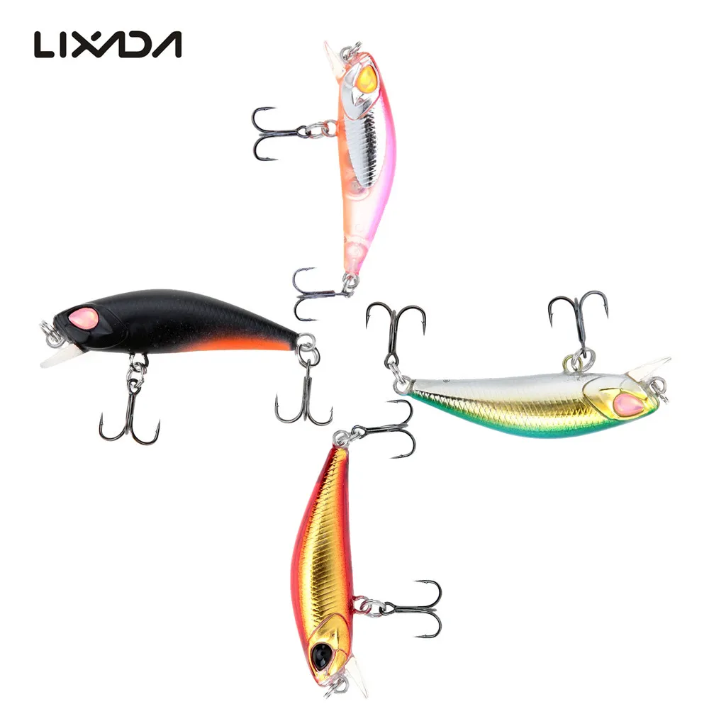

Trulinoya DW29 3D Eyes Minnow Fishing Lures 42mm 2.8g Hard Fishing Bait Ocean Isca Artificial Fish Lure with Hooks Pesca