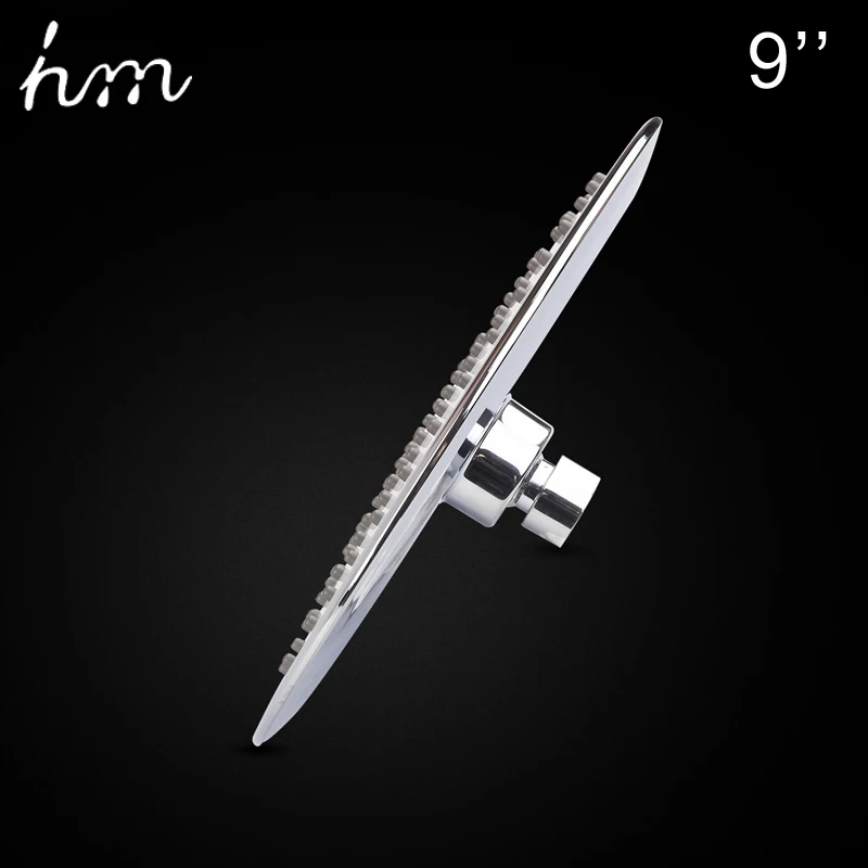 Online Hm 9   Regen Dusche Köpfe UltraTthin Regaderas Para Ducha Banheiro Kopf Dusche Chuveiros Prysznic Duschkopf Bad Showerhead