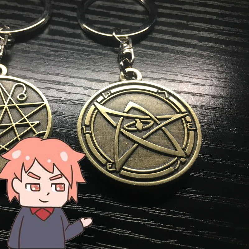 Cthulhu Mythos Keychain for Costume Props COC TRPG The Elder Sign/Sigil Key Chain Christmas Festival Gift | Украшения и