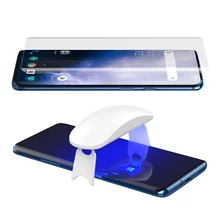 5D UV полное клеевое закаленное стекло для OnePlus 7 Pro защита экрана изогнутое стекло OnePlus7 Pro Полное закаленное стекло для Oneplus7Pro