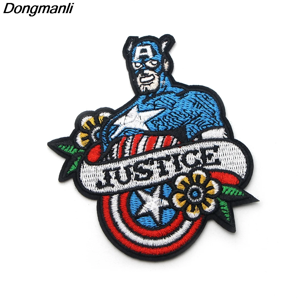 

P2346 Avengers: Infinity War Captain America Hulk Batman Badge Apparel Accessories Patches