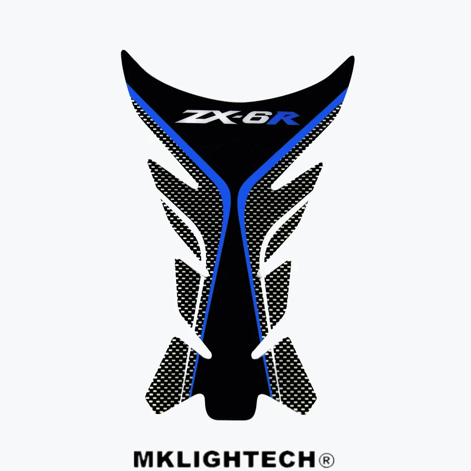 

NINJA ZX-6R 3D ADESIVI Sticker Decal Emblem Protection Tank Pad Cas Cap Fit KAWASAKI NINJA ZX-6R