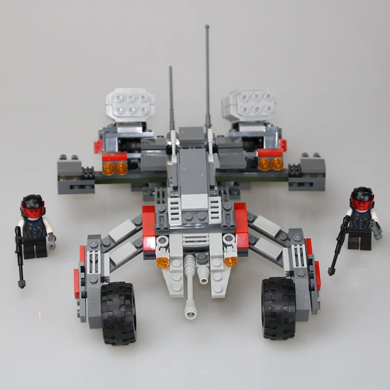 

GUDI Earth Border Fighter Blocks 296pcs Bricks Educational Assemble Building Block Sets Educational Toys For Children