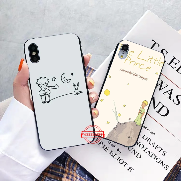 Мягкий силиконовый чехол little prince fox для iPhone 5 SE 5S 6 6S Plus 7 8 11 Pro X XS Max XR|Бамперы| |