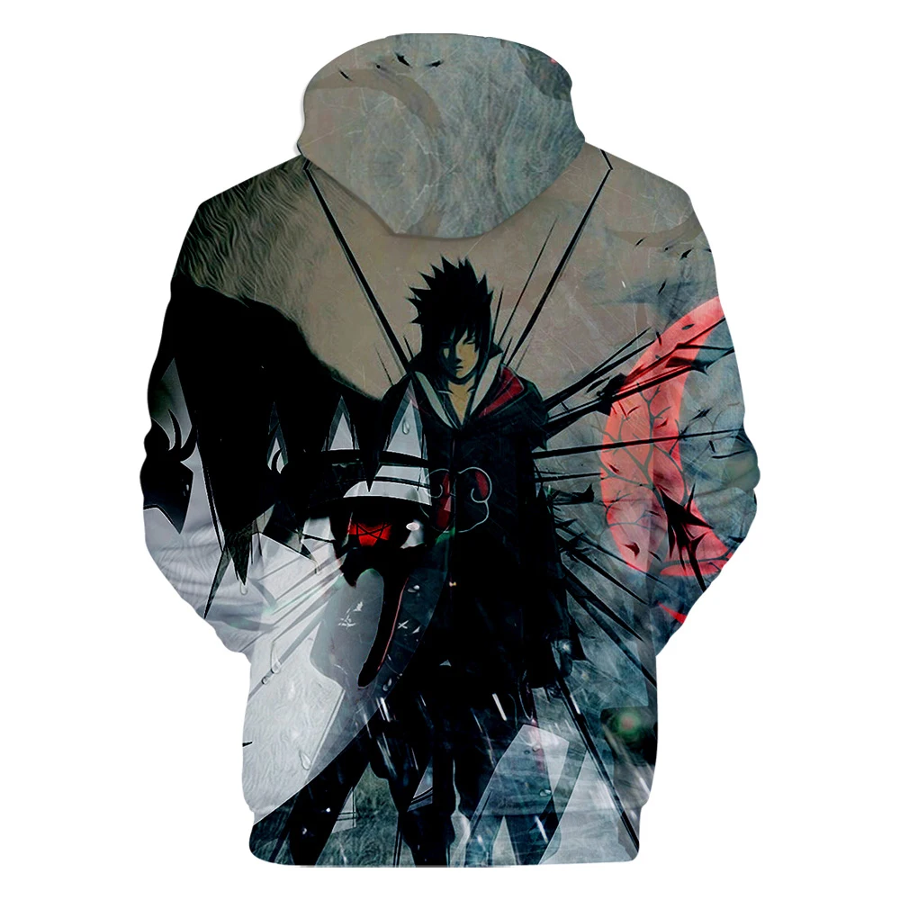 New 3D Printing Hoodie Anime Naruto Hooded Fashion Hip Hop Sweatshirt 3D Naruto Hoodies Men Pullovers Winter/Autumn Outwear