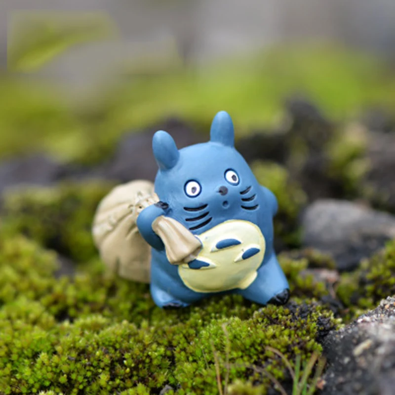 ZOCDOU 1 шт. тонари No Totoro Travel Man японская аниме модель Маленькая Статуэтка ремесло
