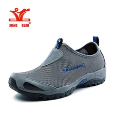 XiangGuan 2017high quality Walking shoes mesh surface Outdoor men and women shoes Breathable light antiskid size running shoes