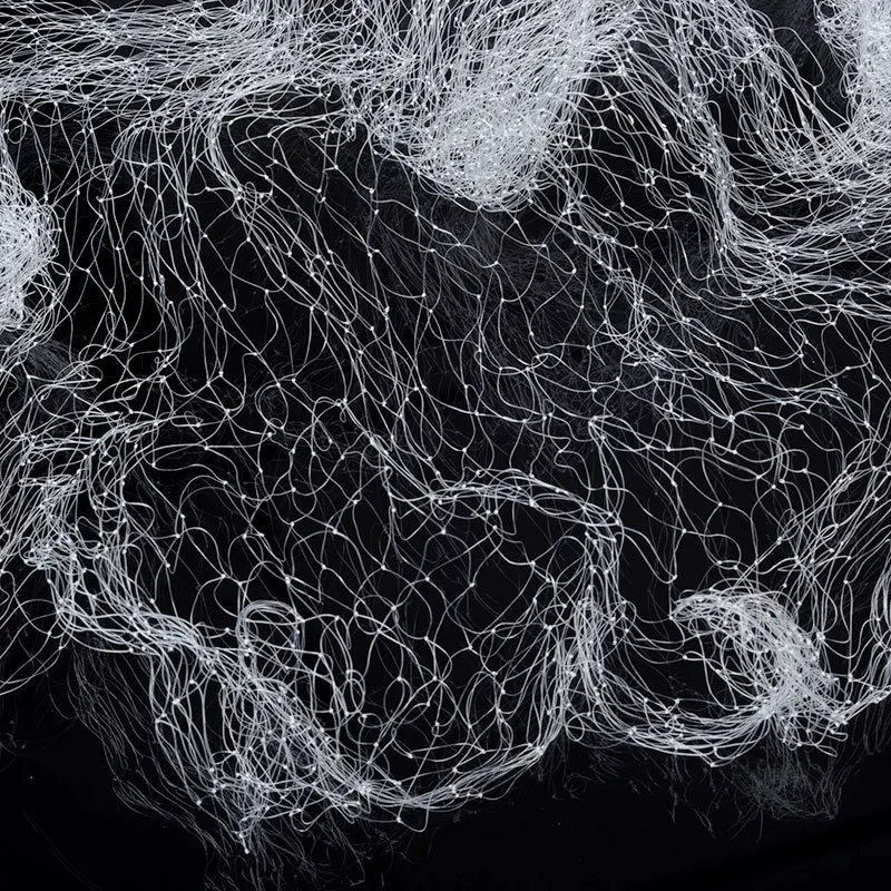 Copper Spring Shoal Fishing Net with Glow in Dark Beads Ball Bearing Swivels Solid Ring Fishing Connector Fishing Tools (6)