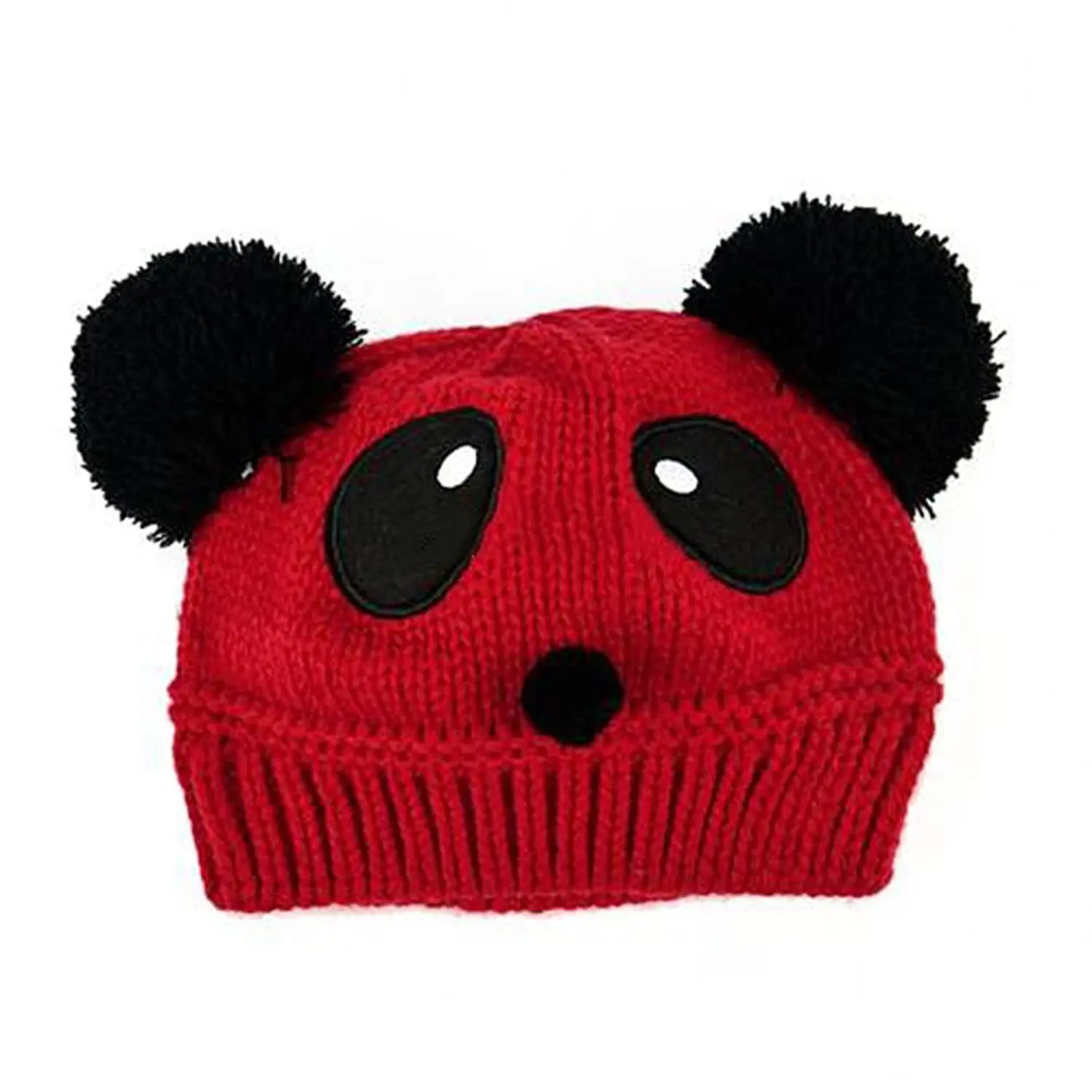 

Cute Baby Girl Boy Winter Warm Knit Crochet Panda Hat