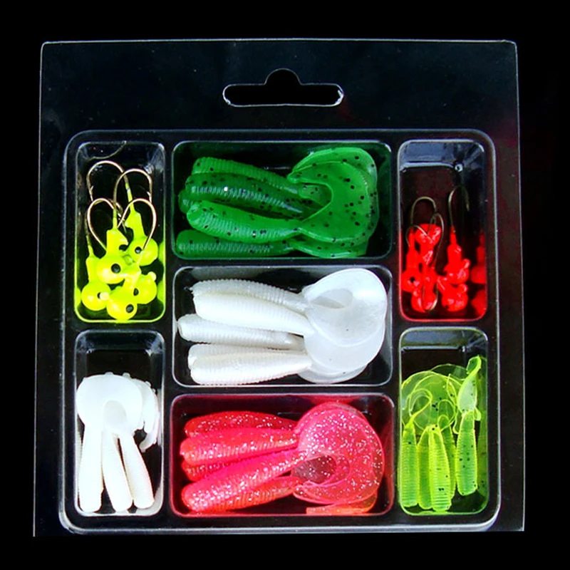 2015 Hot Sale Fishing Lures Set 35Pcs 1Set Plastic Artificial Bait