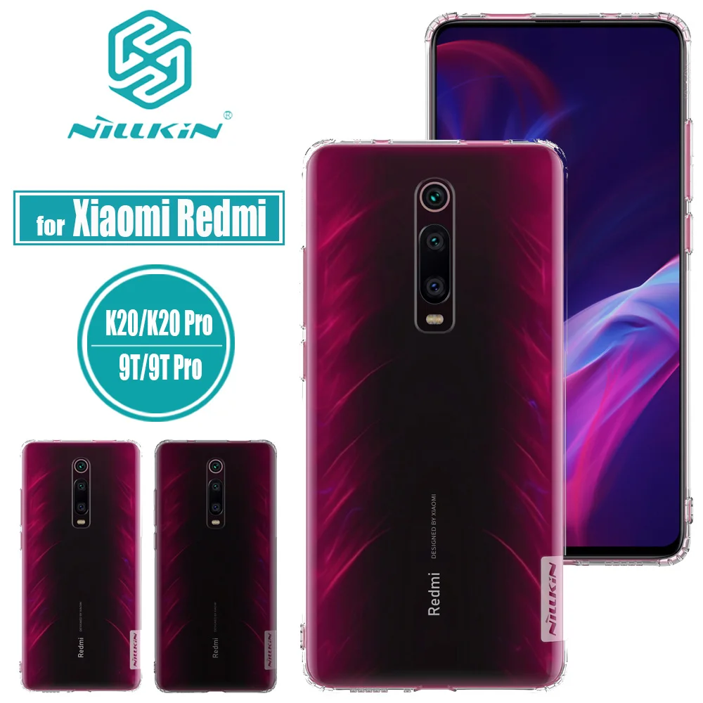 Чехол Nillkin для Xiaomi Redmi K20 Pro Мягкий Силиконовый ТПУ чехол смартфона задняя крышка Mi