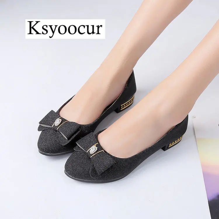 Ksyoocur/ г. Новые женские туфли на плоской подошве повседневная женская обувь удобные туфли на плоской подошве с острым носком Демисезонная женская обувь, 18-030