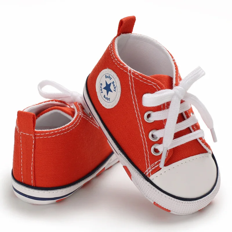 Baby First Walkers Shoes Antislip Canvas Sport Spring Autumn Newborn ...