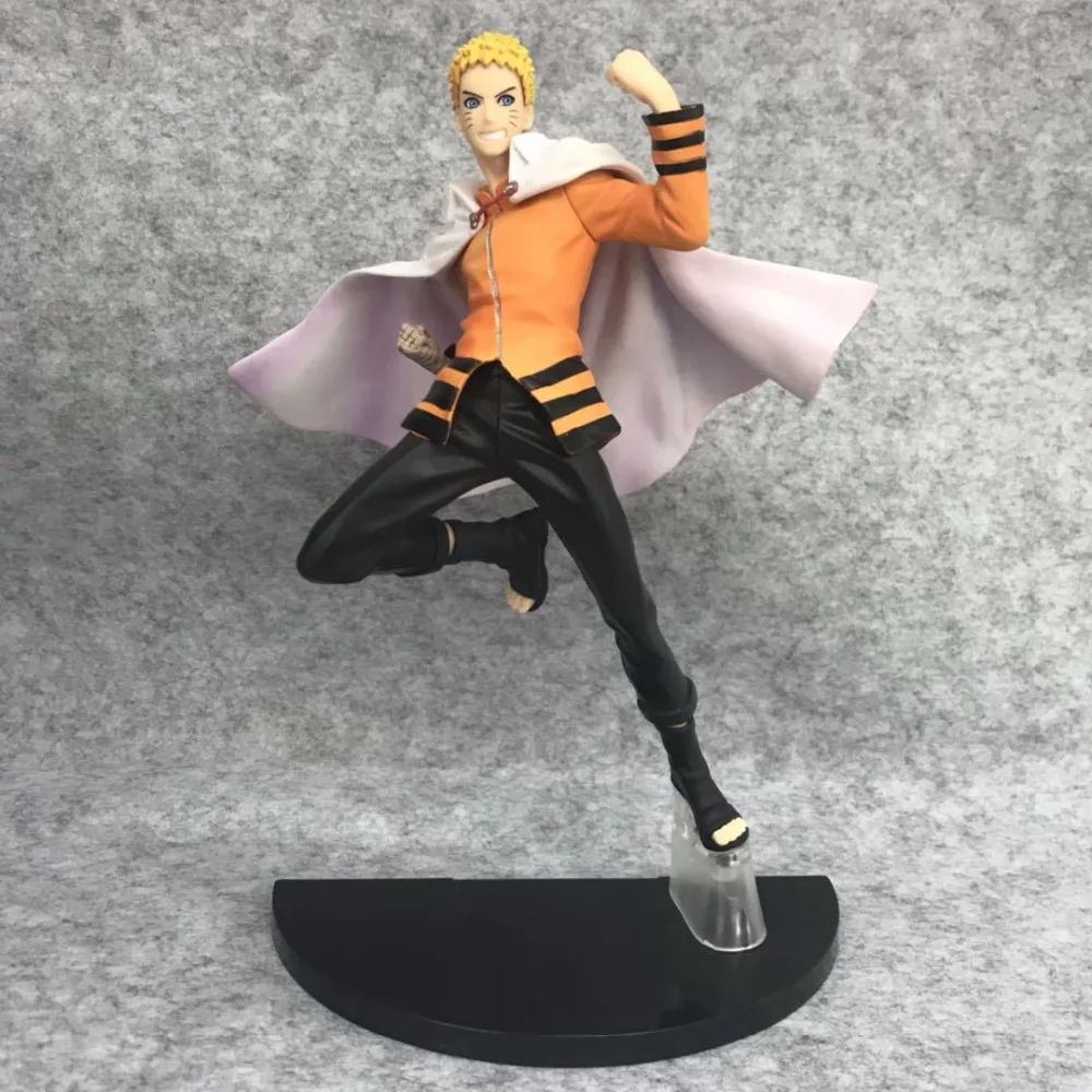 Аниме 25 см Boruto Наруто следующие поколения Uzumaki Наруто фигурка 7th Hokage Ver. ПВХ Фигурки Коллекционная модель игрушки