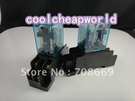 

Реле мощности катушки 24 В постоянного тока MY2NJ HH52P-L 8PIN 5A с разъемом PYF08A
