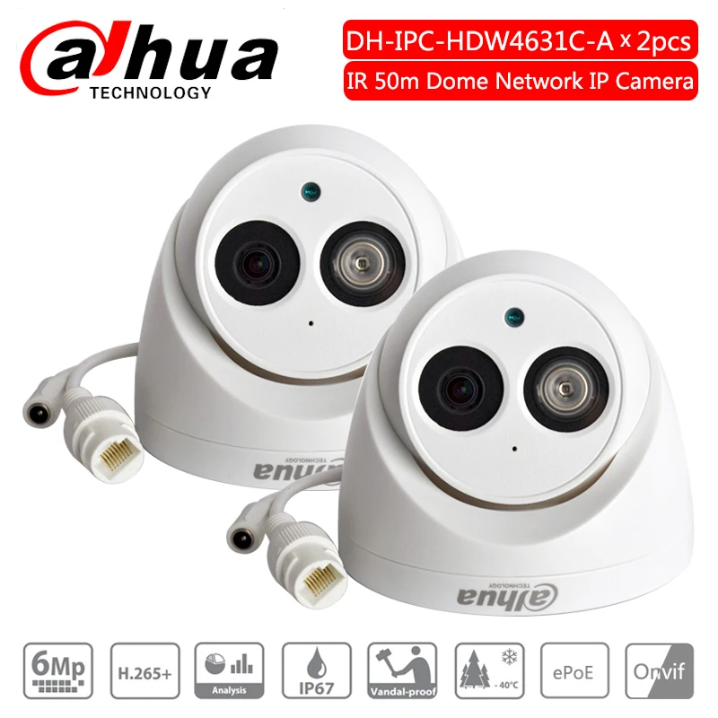 Aliexpress.com : Buy Original Dahua IPC HDW4631C A metal shell 6MP